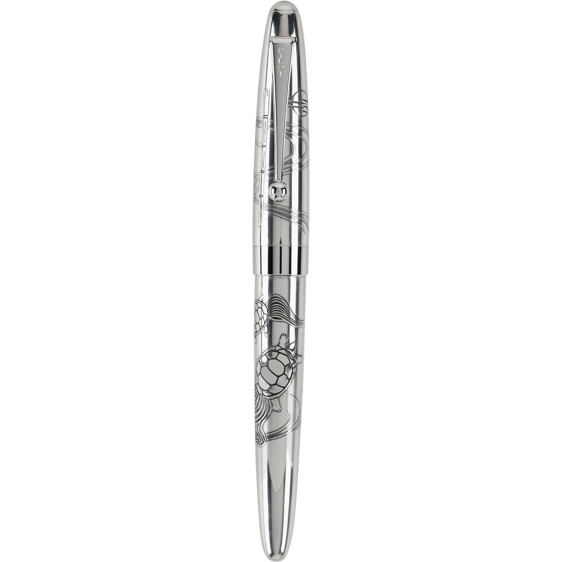 Pilot Sterling Silver Fountain Pen - Turtle