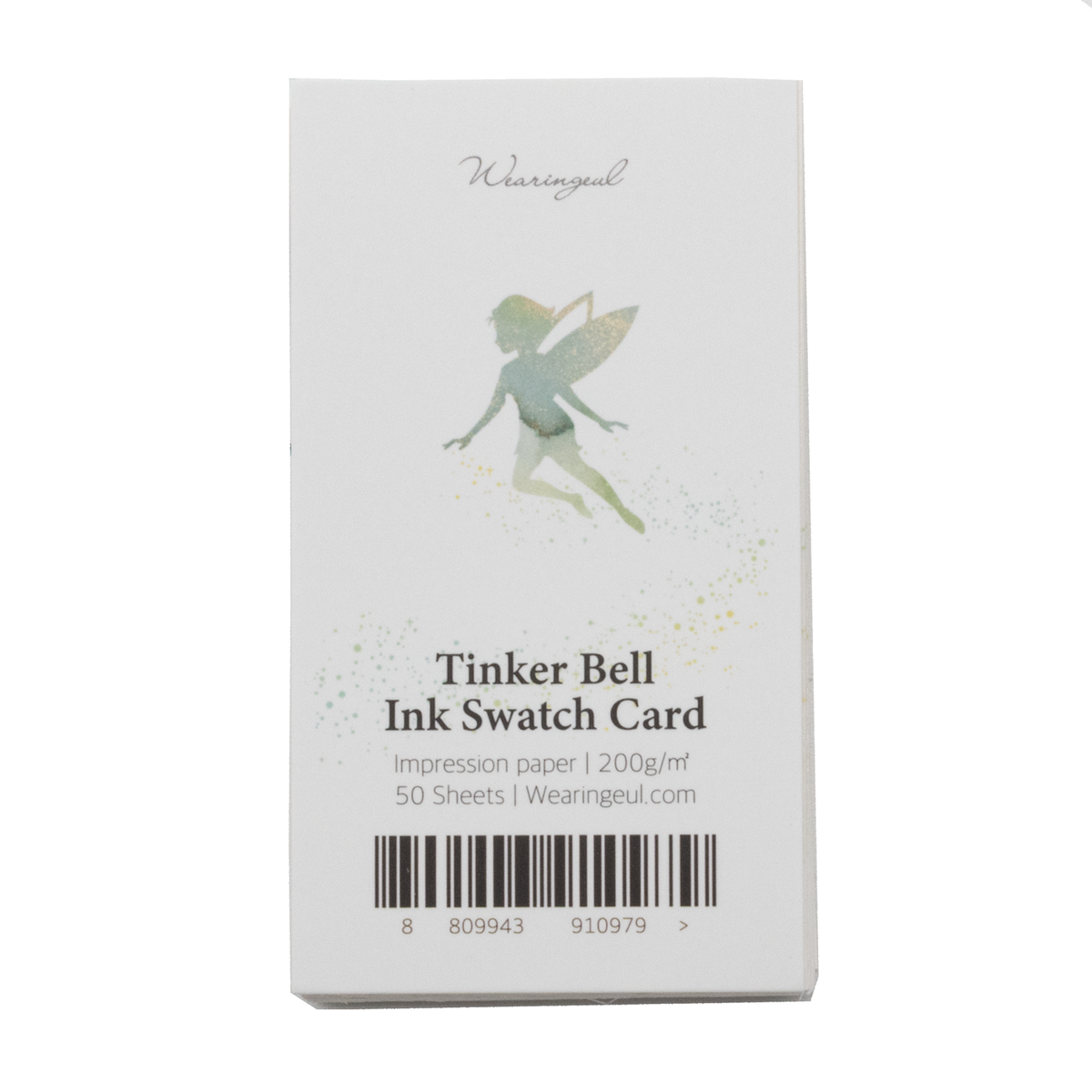 Wearingeul Tinker Bell Color Ink Swatch Card