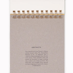 Amelin Archive - Abstracte Top Spiral Notebook