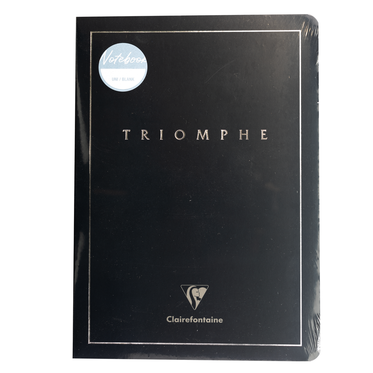 Clairefontaine Triomphe A5 Uni/Blank Notebook - Deep Blue