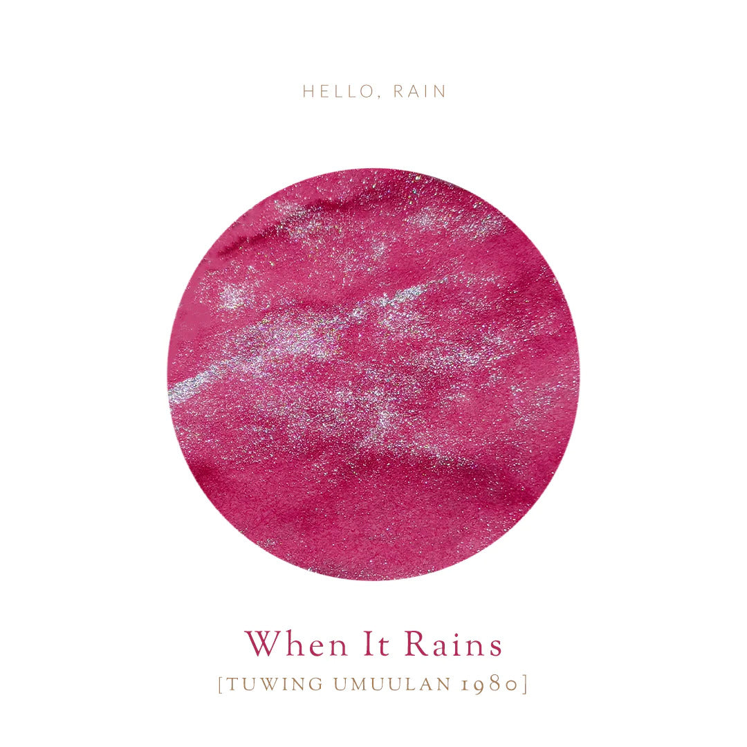 Vinta Inks - Hello, Rain Collection - When It Rains - Tuwing Umuulan 1980