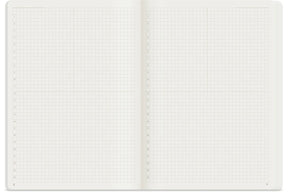 Wonderland222 Notebook A5 Grid 192 Page - Fiddlehead