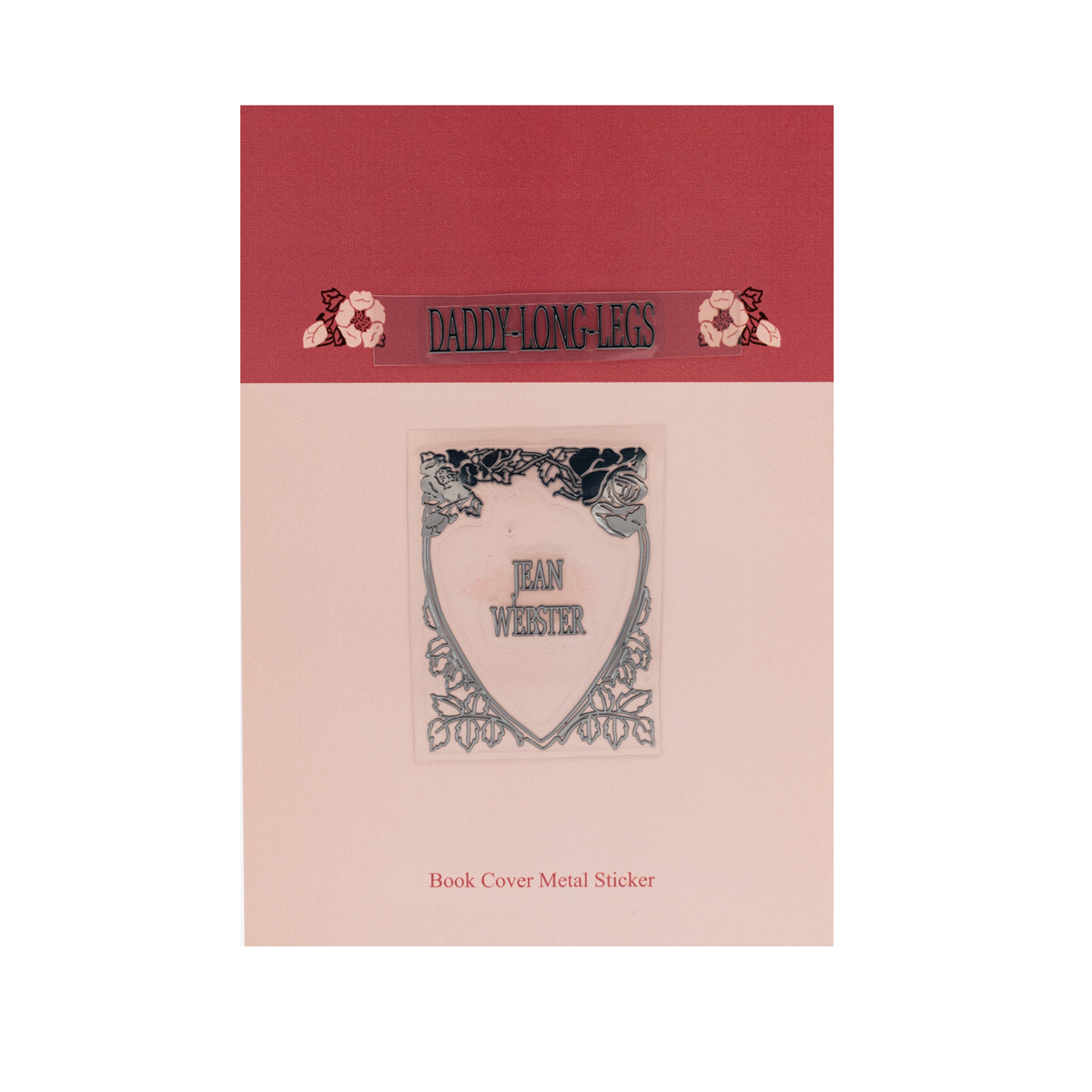 Wearingeul Book Cover Metal Sticker