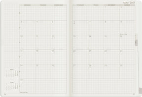 Wonderland22 2027 A5 Weekly Planner - Core - Stacked Weekends