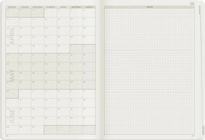 Wonderland22 2027 A5 Weekly Planner - Core - Stacked Weekends