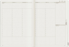 Wonderland22 2027 A5 Weekly Planner - Core - Stacked Weekends