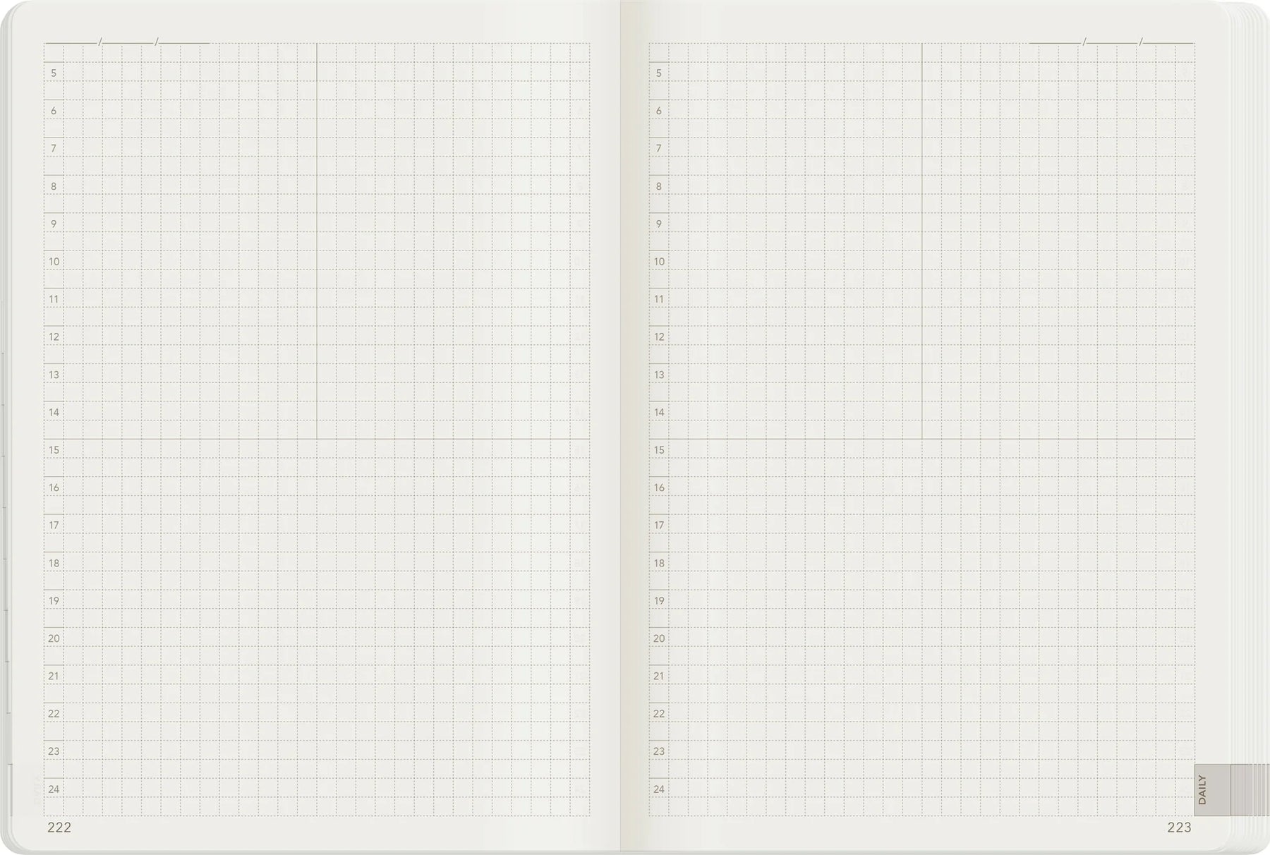 Wonderland22 2027 B6 Weekly Planner - All in One - Stacked Weekends