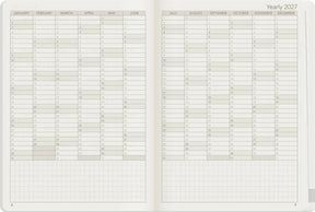 Wonderland22 2027 A5 Weekly Planner - All-in-One - Stacked Weekends