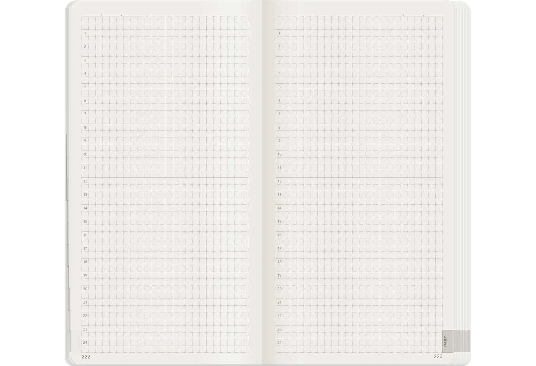 Wonderland22 2027 W1 Weekly Planner - Core - Horizontal