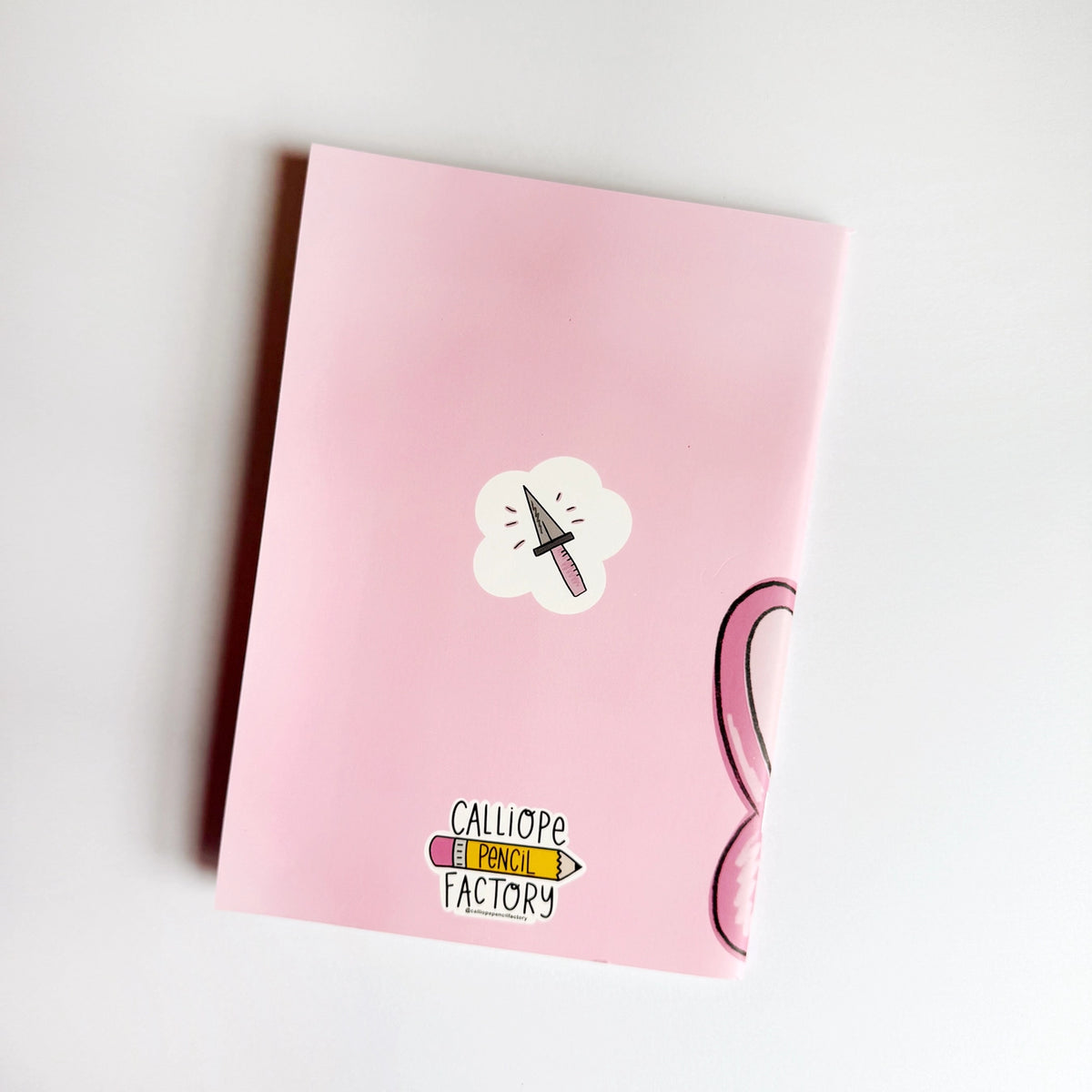 Calliope Pencil Factory - Reusable Sticker Book - Bitey Bunny