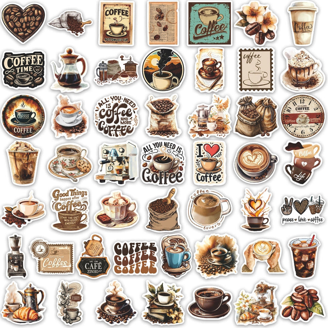 Oria & Co. - Stickers - Coffee Vintage