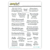 Honey Bee Stamps - Fall 6x8 Photopolymer Stamp Set