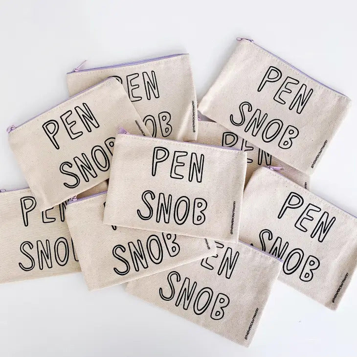 The Paper + Craft Pantry - Canvas Pouch - Pen Snob