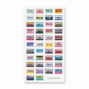 STICKII Sticker Sheet - Mixtape Minis