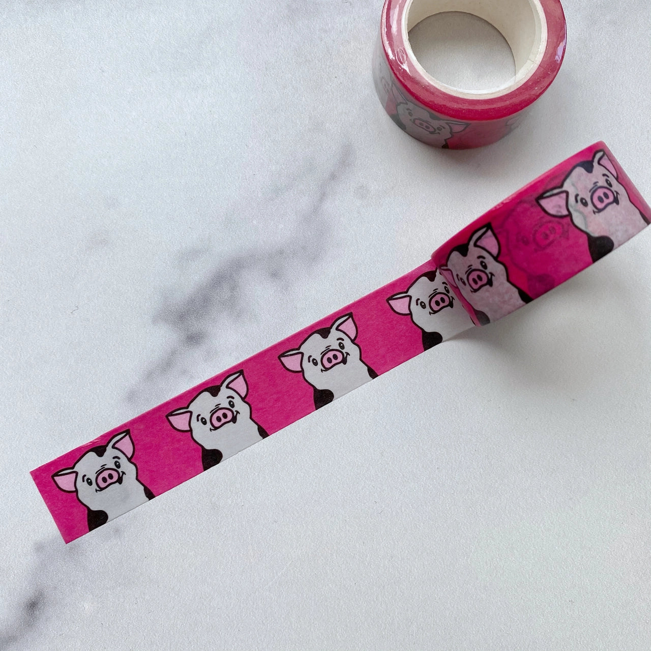 Kiss and Punch - Washi tape - 20mm - Pig