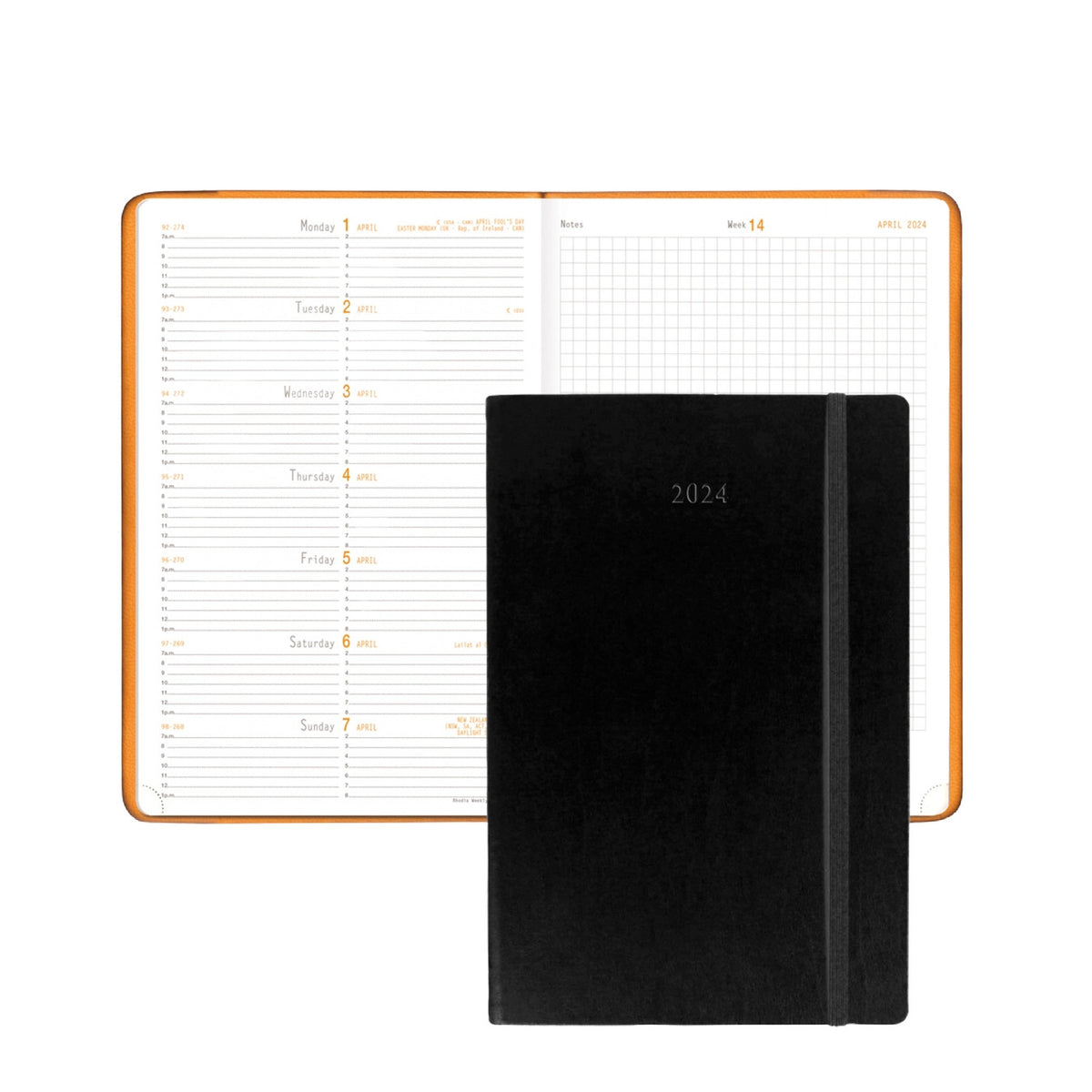 Rhodia 2025 WebPlanner Weekly Notebook 6 x 9"