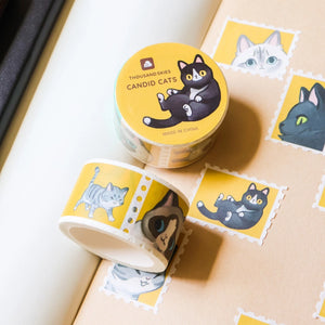 Thousand Skies - Candid Cats Washi Tape