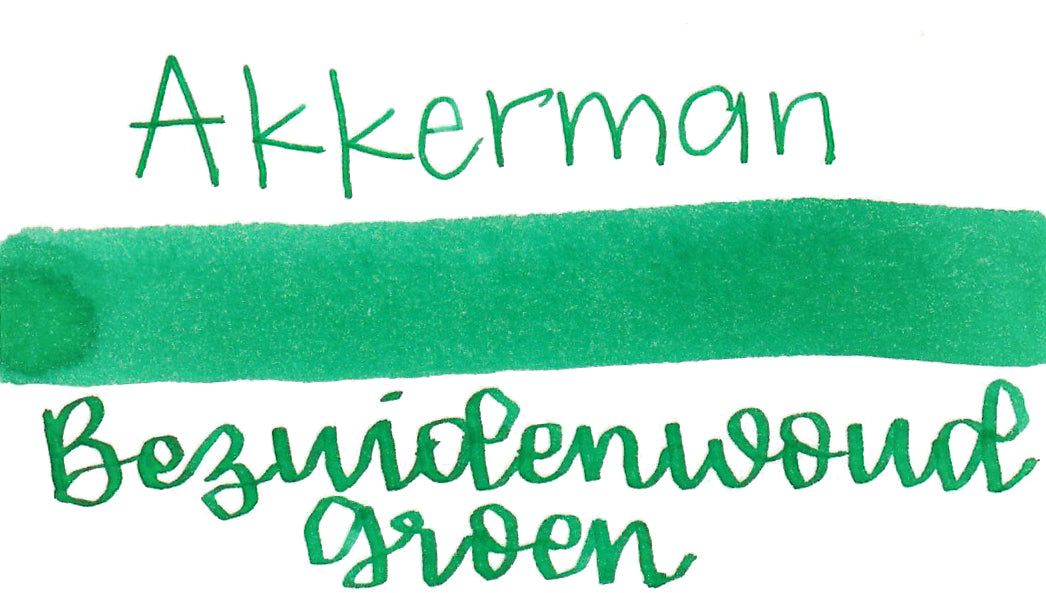Akkerman Ink 27 Bezuidenwoud Groen