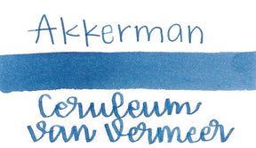 Akkerman Ink Dutch Masters 01 Ceruleum blauw van Vermeer