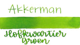 Akkerman Ink 28 Hofkwartier Groen