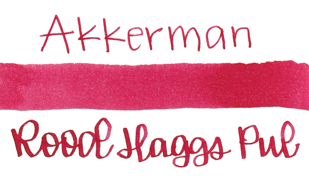 Akkerman 19 Rood Haags Pluche