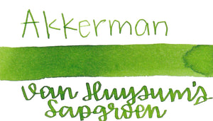 Akkerman Ink Dutch Masters - 10 van Huysum's sapgroen "sap green"