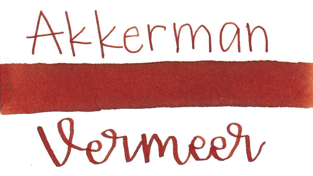 Akkerman Ink Dutch Masters 09 Steenrood "Red Stone" van Vermeer