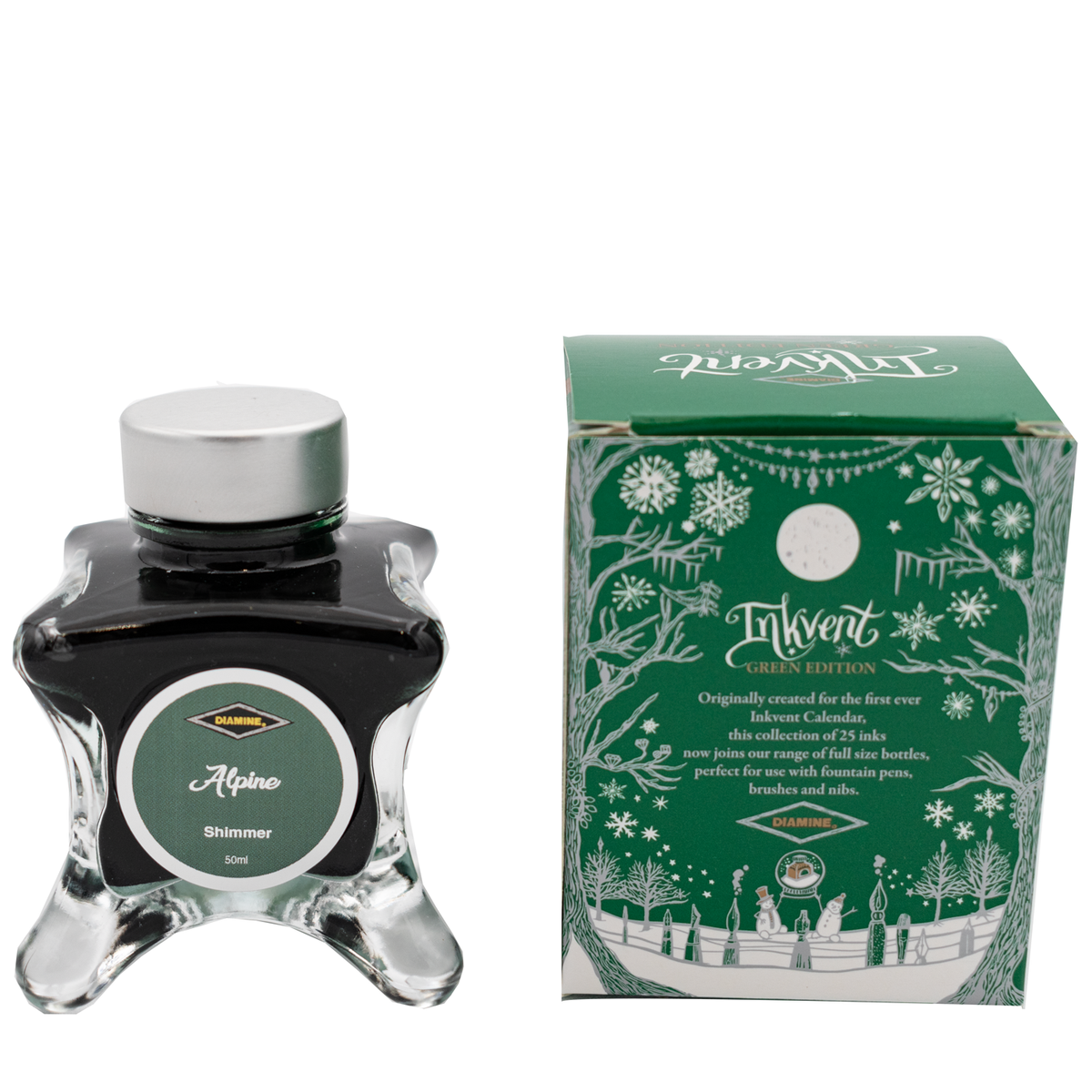 Diamine Green Edition Shimmer Ink - Alpine