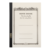 APICA CD B5 Notebook- White 6.5mm Ruled