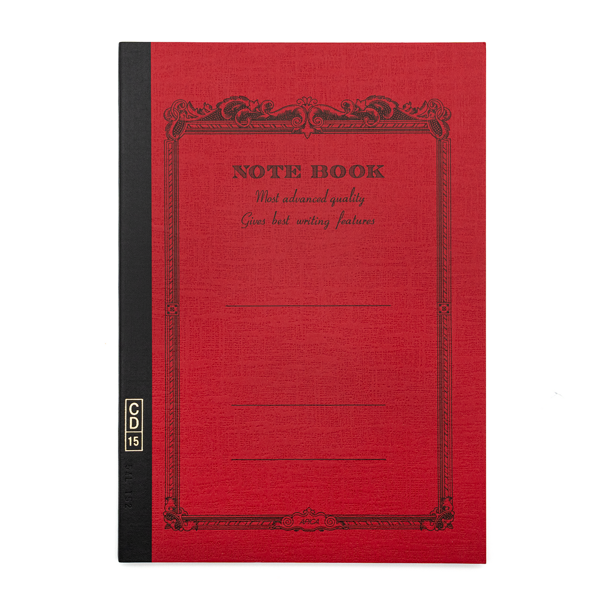 APICA CD B5 Notebook- Red 6.5mm Ruled