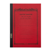 APICA CD B5 Notebook- Red 6.5mm Ruled