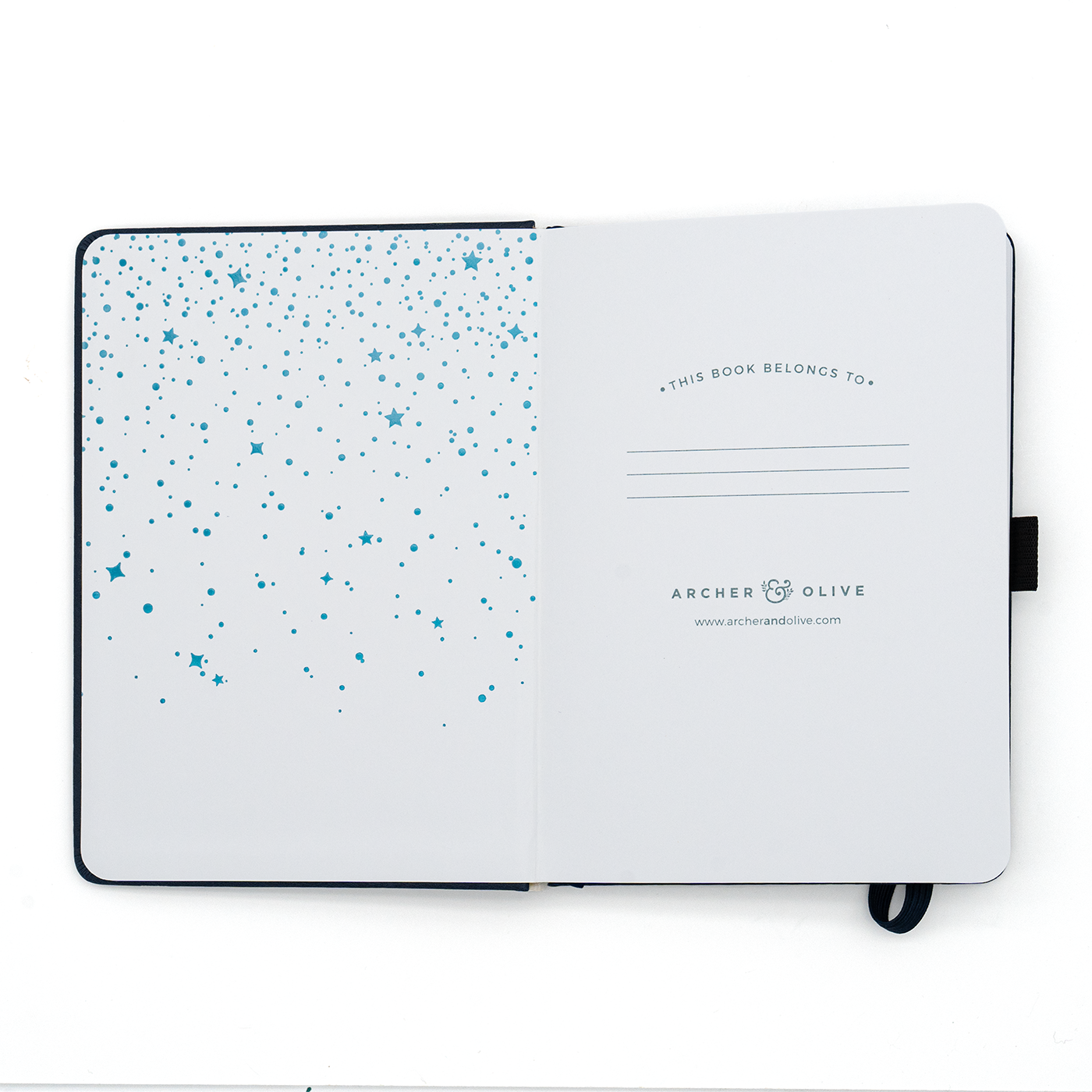 Archer & Olive - Northern Lights Dot Grid Notebook - B6