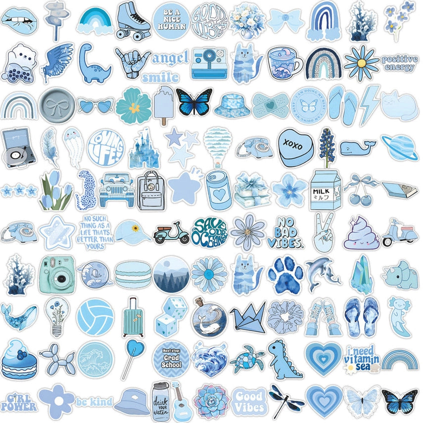 Oria & Co. - Stickers - Blue pack