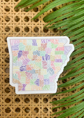 Savannah and James Co - Vinyl Sticker - Arkansas Cities