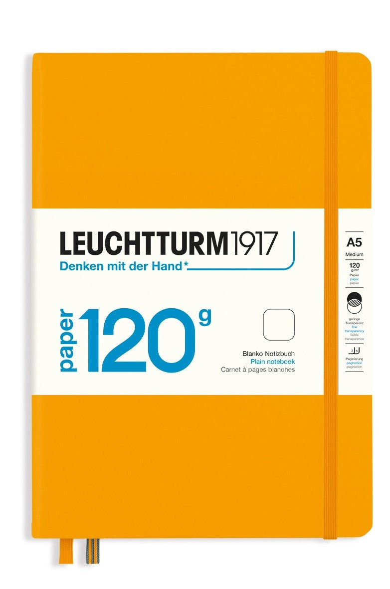 Leuchtturm A5 Medium Plain Notebook - Rising Sun