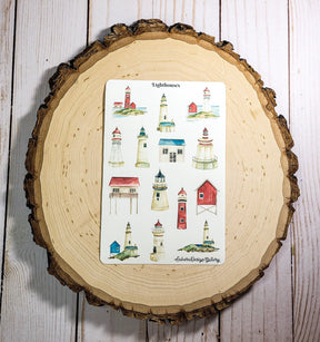 Sakura Design Gallery - Vinyl Stickers - Lighthouses