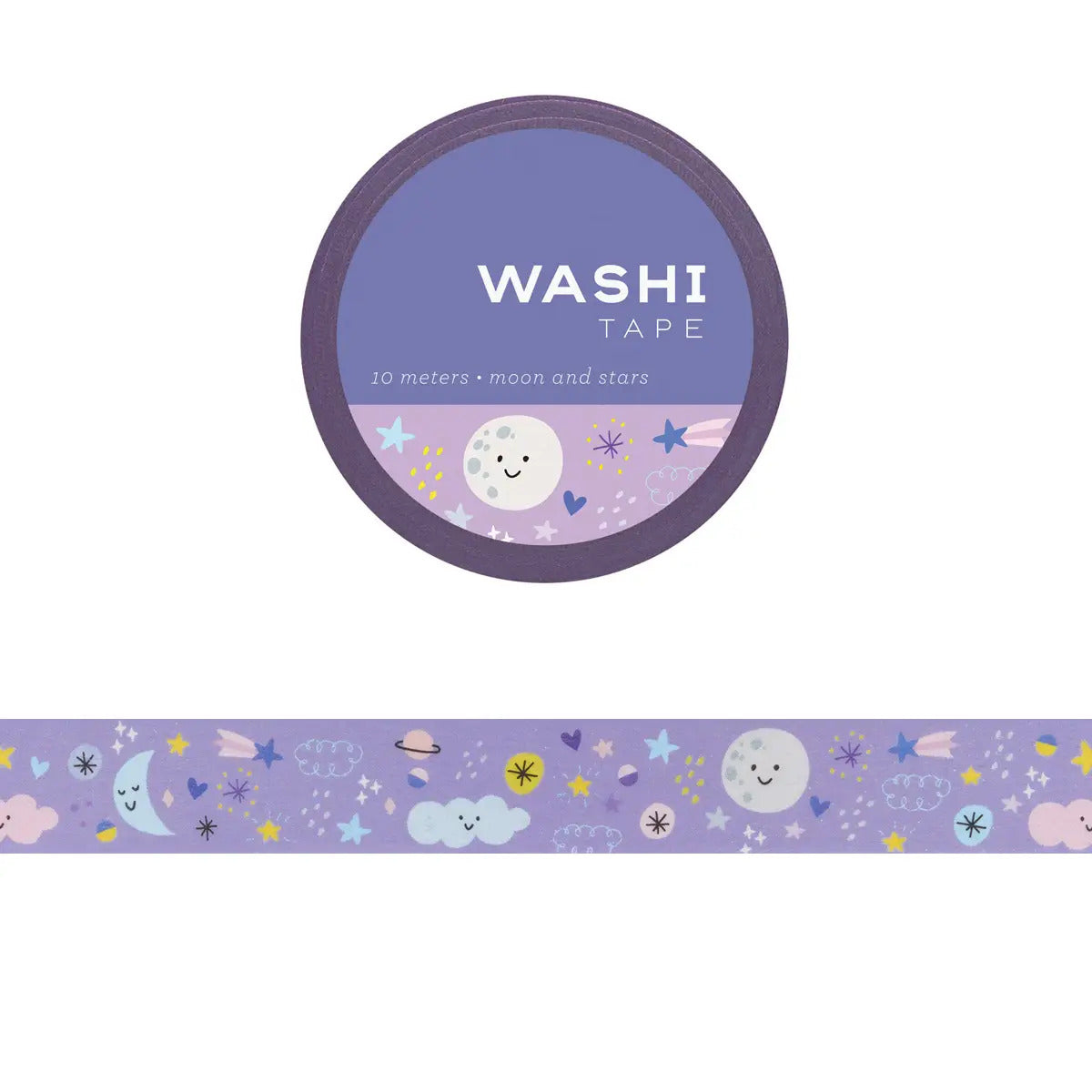 Girl of ALL WORK - Washi tape - 15mm - Moon and Stars