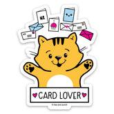 Kiss and Punch - Vinyl Sticker - Card Lover