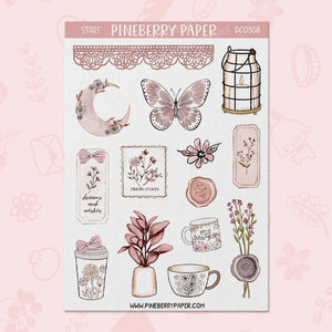 Pineberry Paper - Stickers - Fresh Start