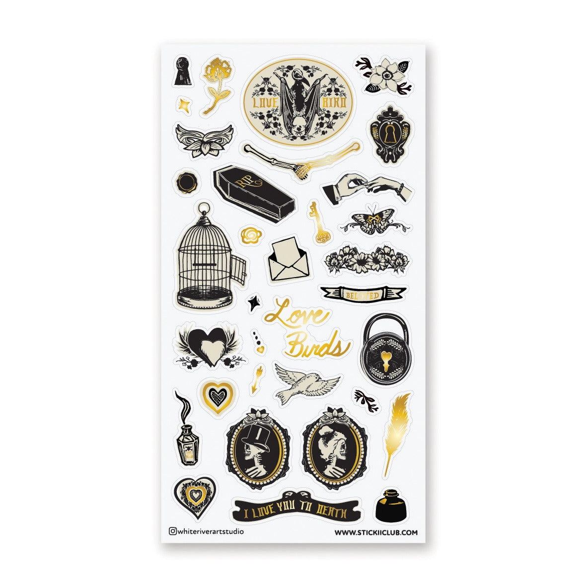 STICKII Sticker Sheet - Eternally Yours