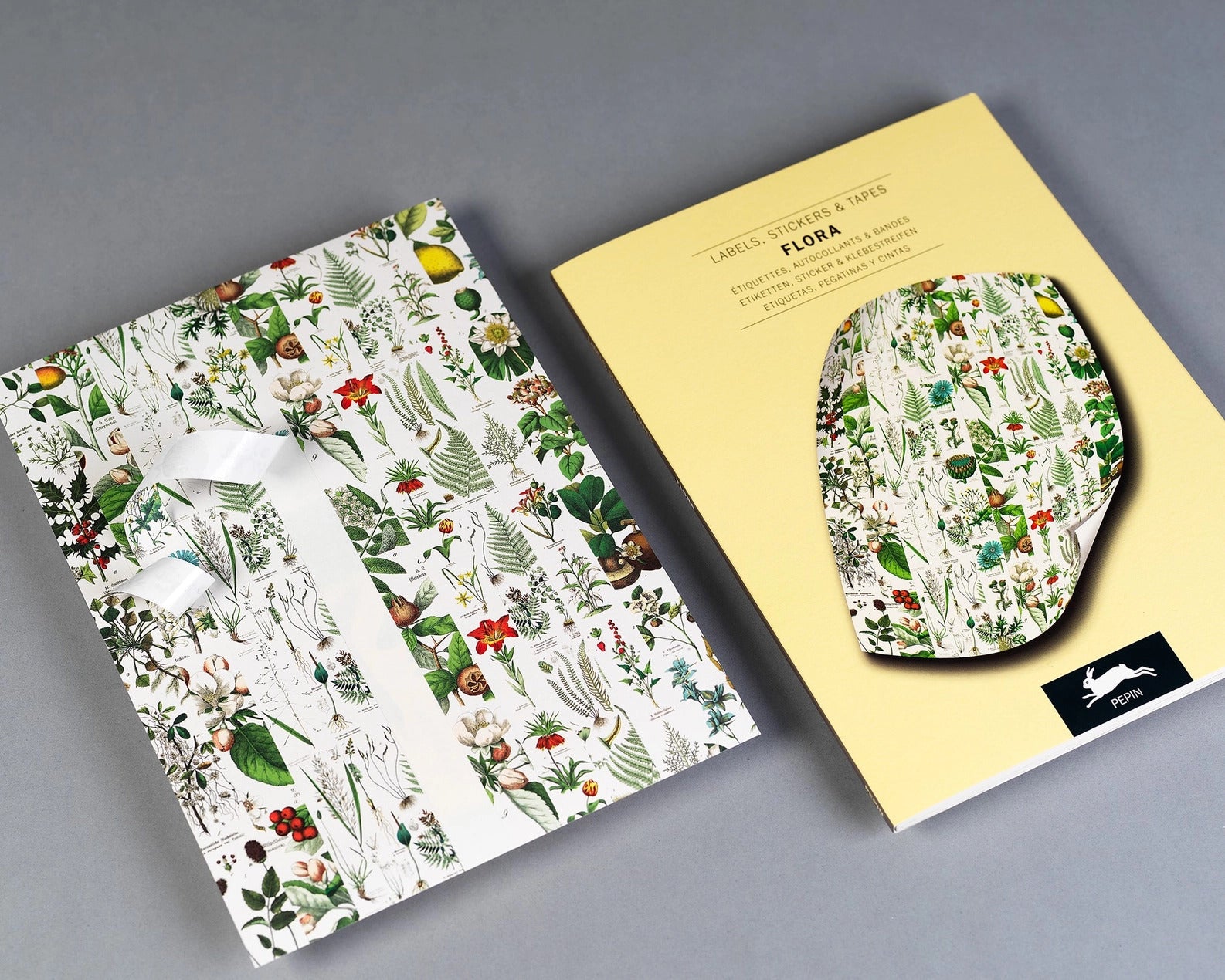 Pepin Label, Sticker & Tape Book - Flora