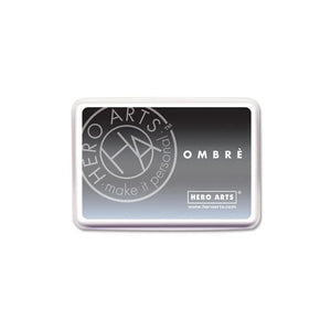 Hero Arts Ombre Ink Pad - Soft Granite to Black