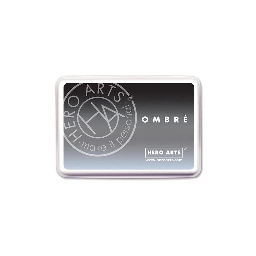 Hero Arts Ombre Ink Pad - Soft Granite to Black