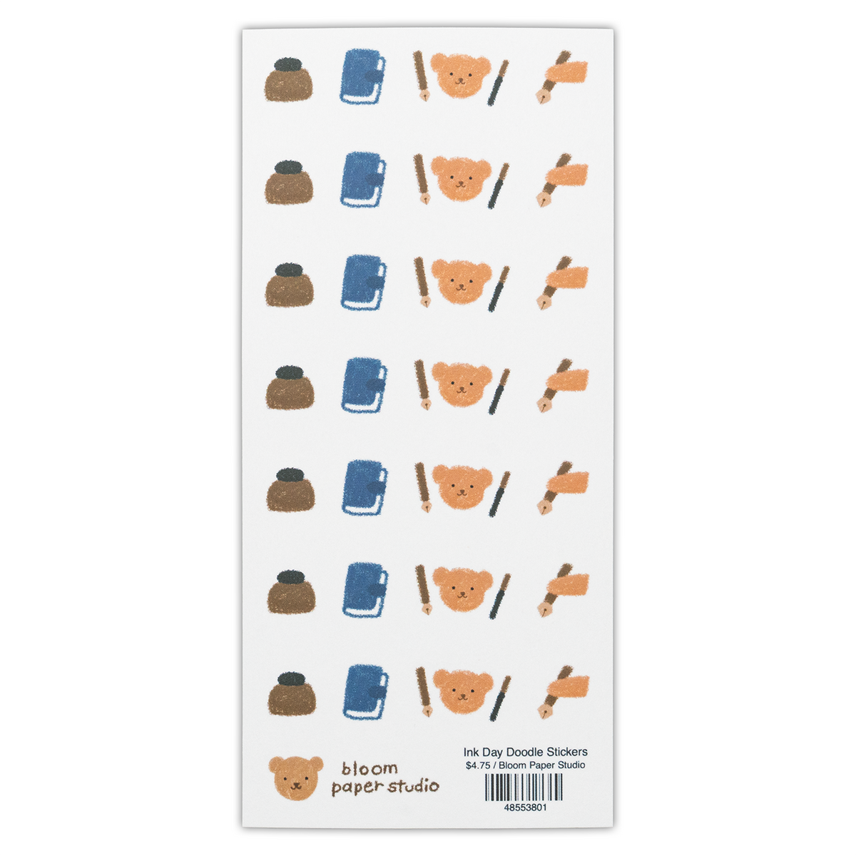 Bloom Paper Studio - Sticker - Ink Day Doodle