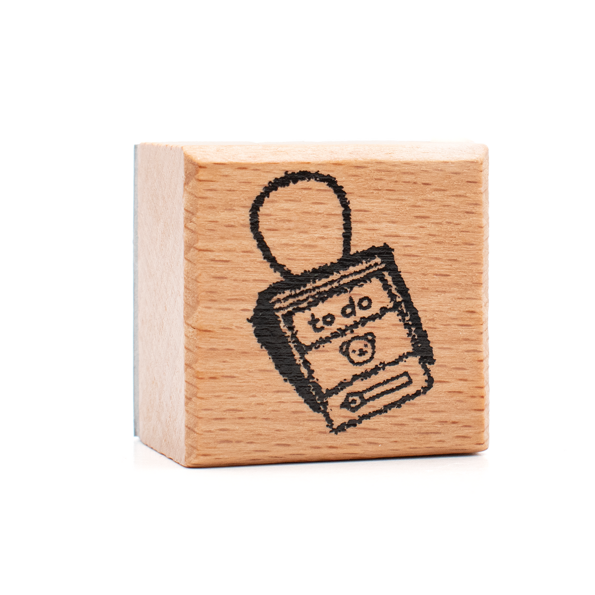 Bloom Paper Studio - Bear Log Wooden Stamp