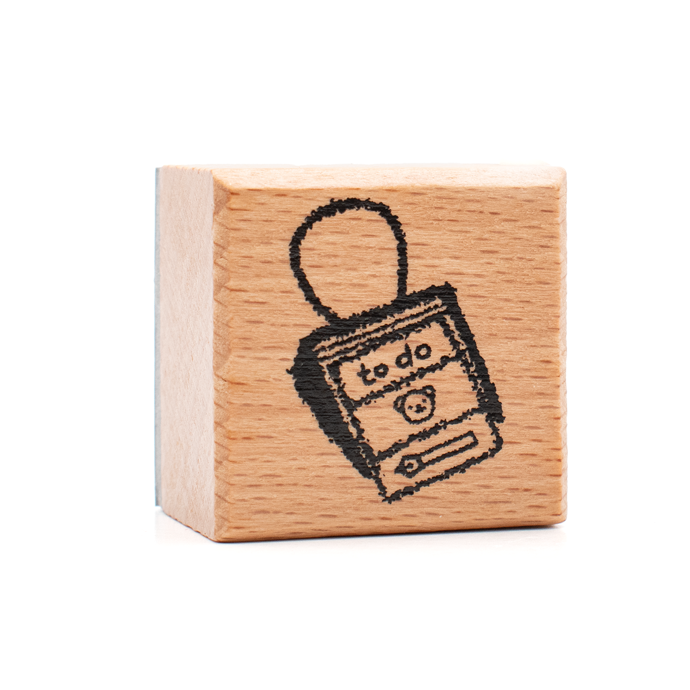 Bloom Paper Studio - Bear Log Wooden Stamp