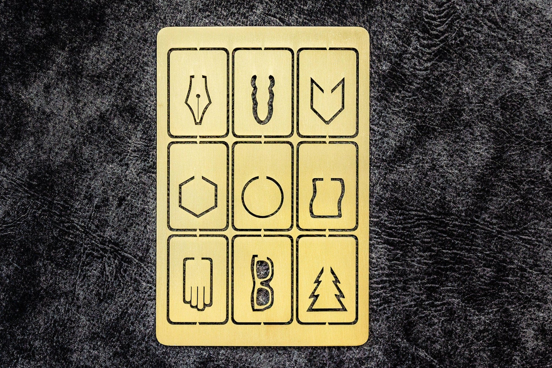 Galen Leather Co. Brass Paper Clip Set