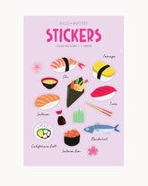 Girl of All Work - Bells & Whistles Stickers Clear Backed  - Sushi