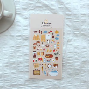 Suatelier Design - Sticker Sheet - Good Morning