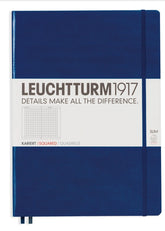 Leuchtturm1917 A4+ Master Slim Squared Journal - Navy